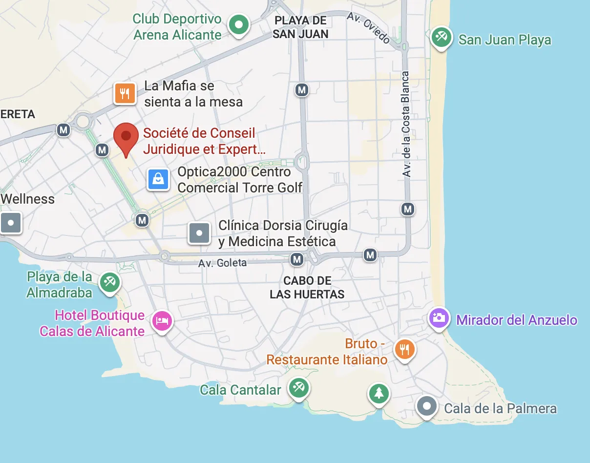 dirección Abogados Penalistas Alicante